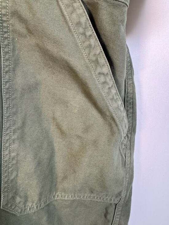 Citizens of Humanity Marta Utility Romper in Laurel Green, Size Large - Picture 7 of 13